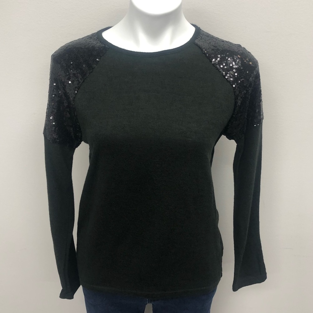 She & Sky Sequin Top